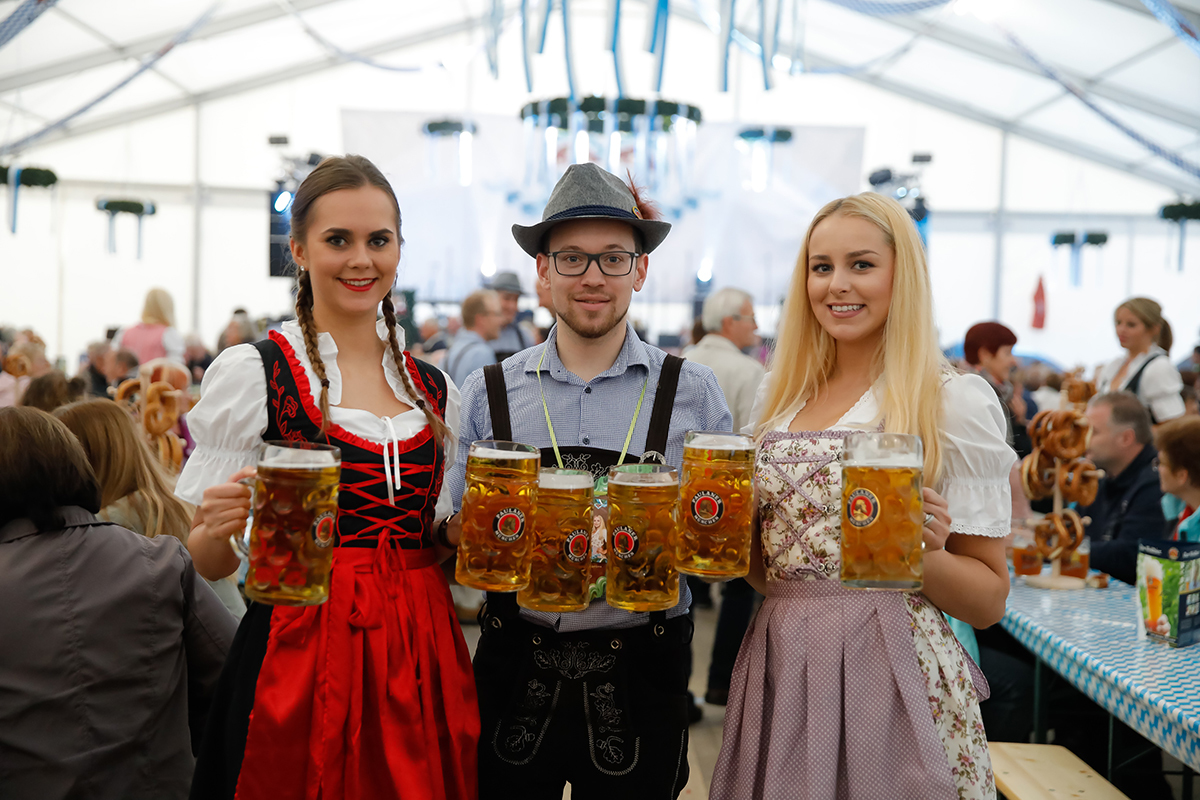 Na Oktoberfestu točimo pivo Paulaner